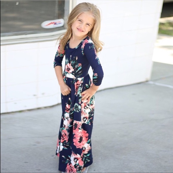 modest floral maxi dresses